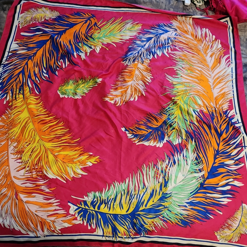 100% Silk scarf